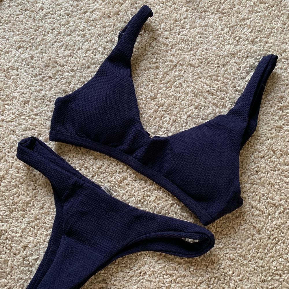 Knit Ribbed Bikini - Picture 2 of 5